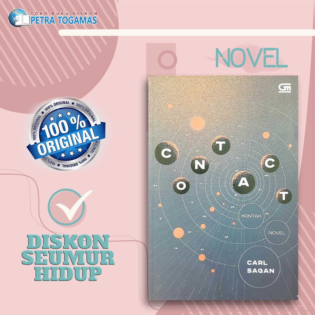 NOVEL CONTACT (KONTAK) // CARL SAGAN // GRAMEDIA