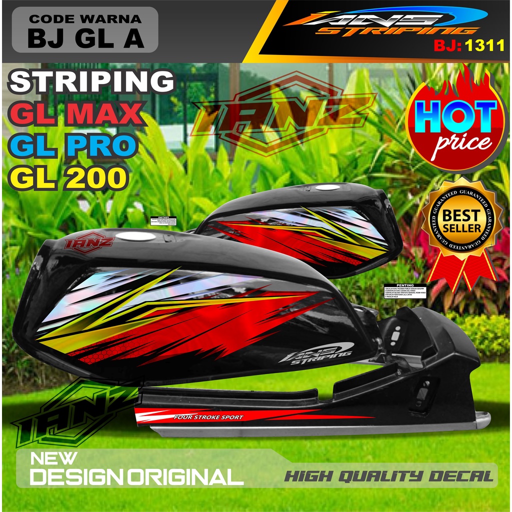 STIKER STRIPING GL 2000 HOLOGRAM / STRIPING GL PRO MAX VARIASI HOLOGRAM / STRIPING GL HOLOGRAM