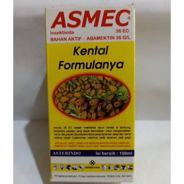 Insektisida Abamektin Asmec 100ml