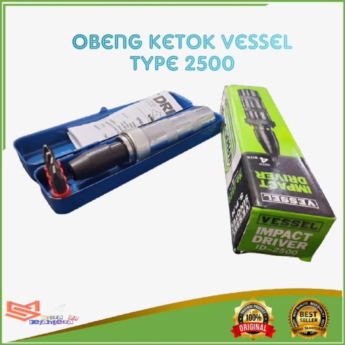 Obeng Ketok 7 Pc Set Impact Driver Tekiro Vessel Japan/Nankai