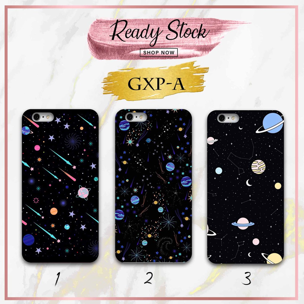 Galaxy Dark Casing Case Vivo Realme Redmi Oppo Xiaomi