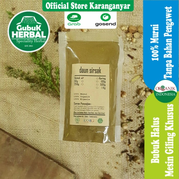 

BUBUK DAUN SIRSAK 100 gr - Annona Muricata - HALUS - ASLI - TANPA CAMPURAN