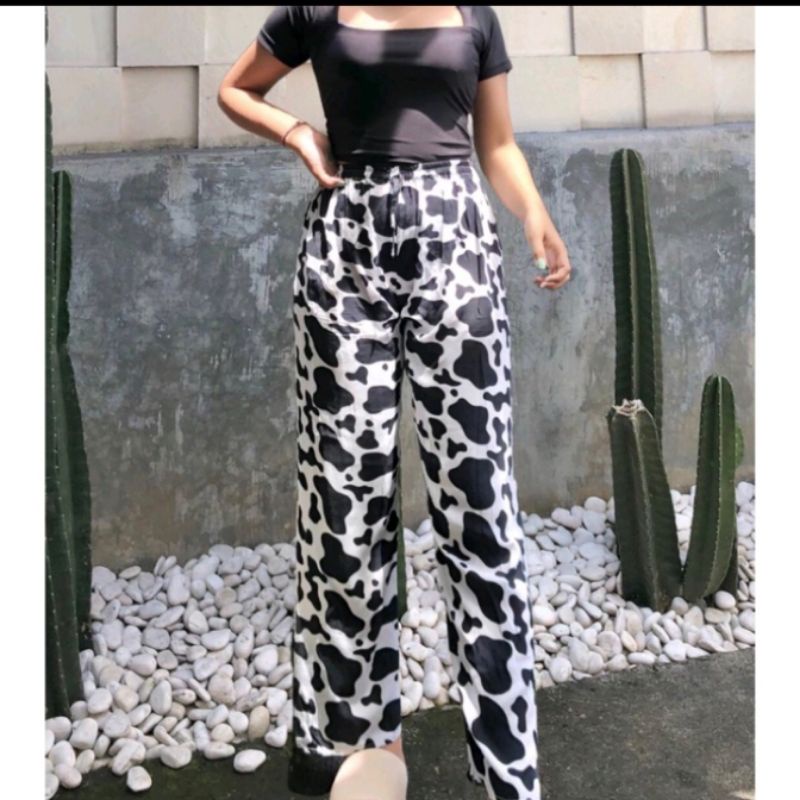 Celana kulot sapi/kulot motif/kulot murah