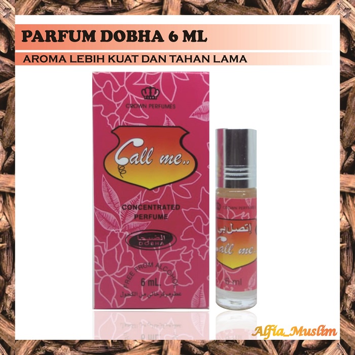 Parfum Choco Musk Non Al kohol Dobha 6 ML Roll On