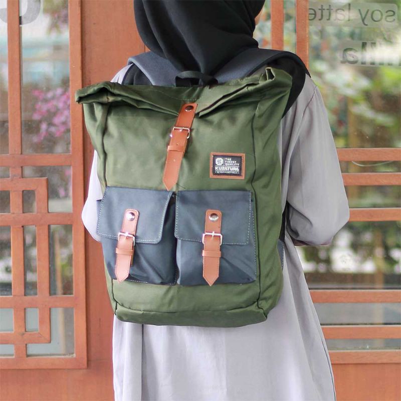 Tas Ransel Wanita Tas Punggung Backpack Doble Premium