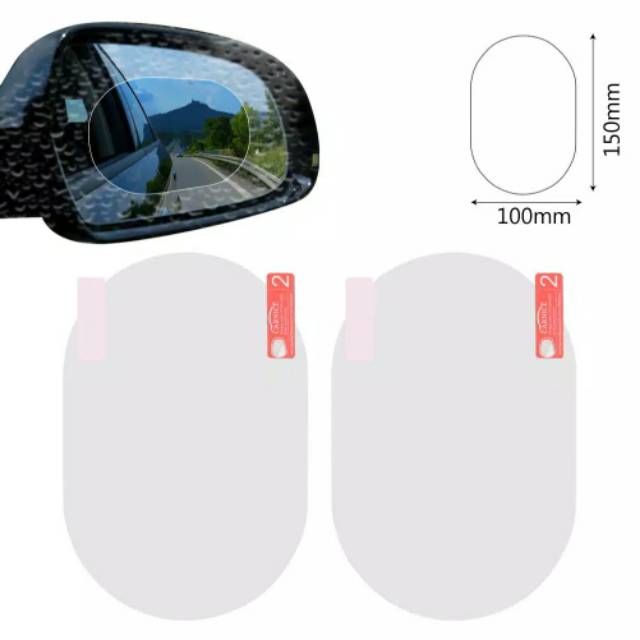 Kaca film spion anti air / anti Fog spion