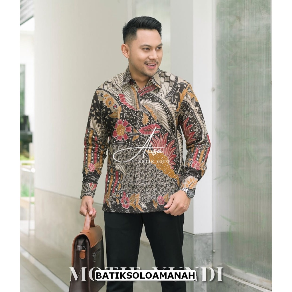 MOTIF YUNDHI ALISA KEMEJA BAJU BATIK PRIA SOLO LENGAN PANJANG PENDEK LAPIS FURING ATASAN BATIK PREMIUM MODERN KATUN HALUS BATIKSOLOAMANAH RAJASAKTI UKAIL DILLAN MARTOWIRO ALJAYA SM SE ANJANI RENJANA RAFANDA ASMARA NGUDI RAHAYU KANAYA FLORIST ALETHEA DEWO