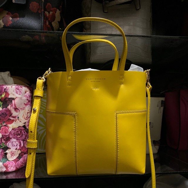 preloved tory burch yellow