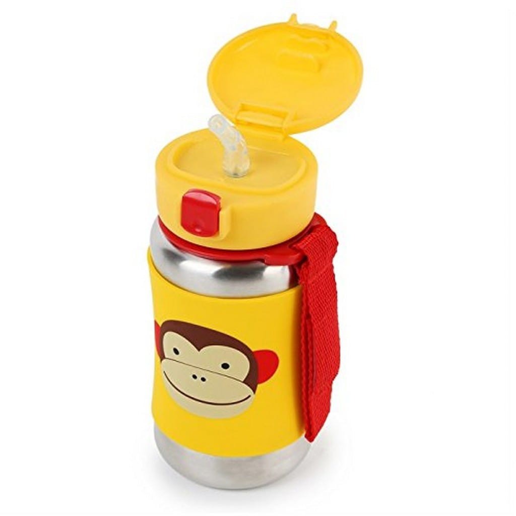 Skip Hop Zoo Straw Bottle Monkey 350ml Botol Minum 879674021204