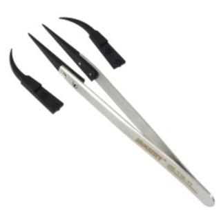 Jakemy Pinset Tweezers Stainless Steel Ujung 2pcs Lurus