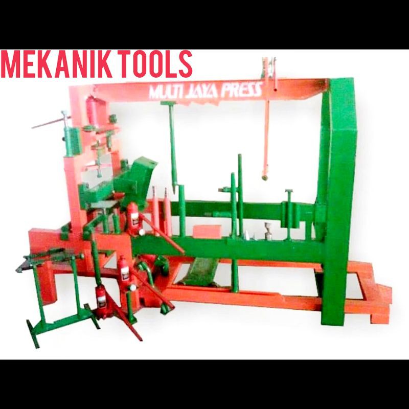 Alat Press casis fork segitiga as pelek velg MULTIFUNGSI MULTIJAYA PRESS