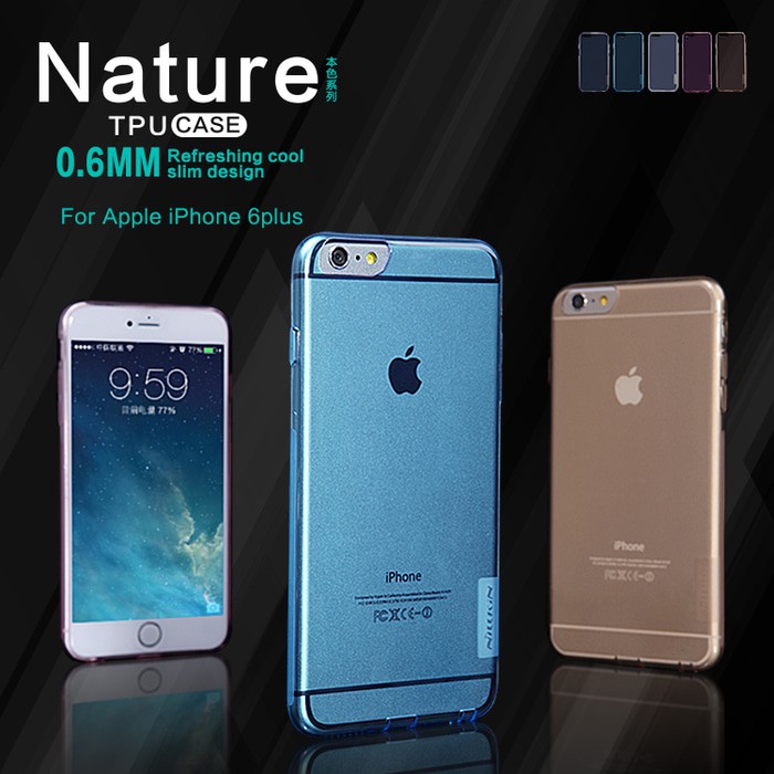 Case Apple iPhone 6 Plus Softcase Transparan TPU Original