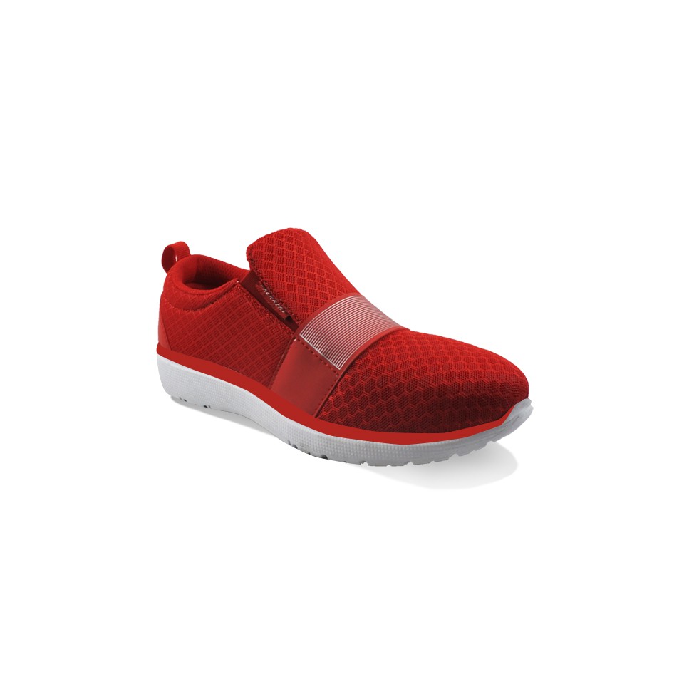 TREKKERS Sneakers Wanita SL-CHROME Putih - Merah / Ramayana Jatinegara