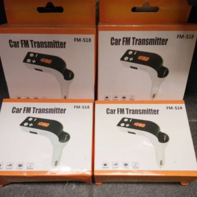 Modulator car fm transmitter FM-S18