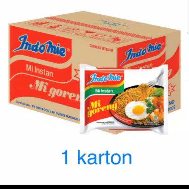 

Indomie Goreng 1 dus