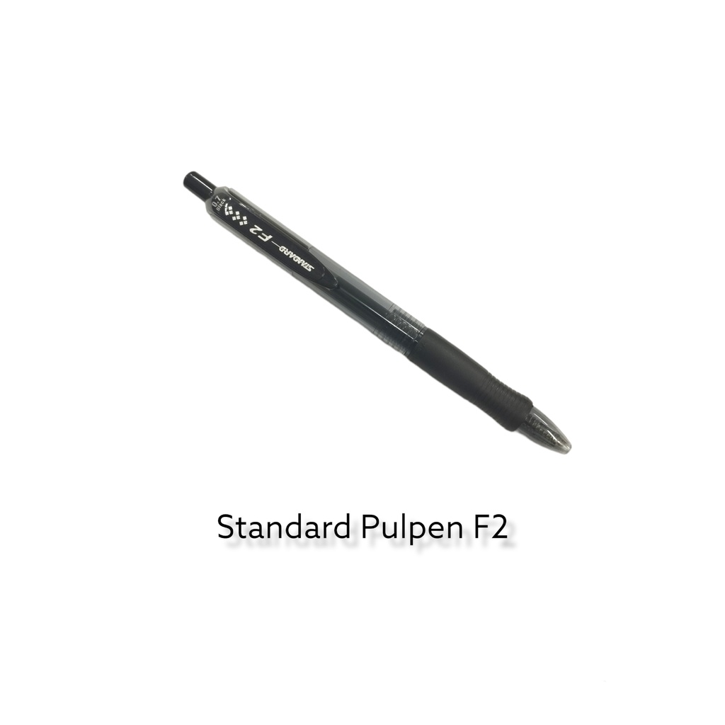 

Standard Pulpen F2 Retracble Gel Pen 0.7 mm Hitam / Pulpen Standard F2 Hitam – Satuan