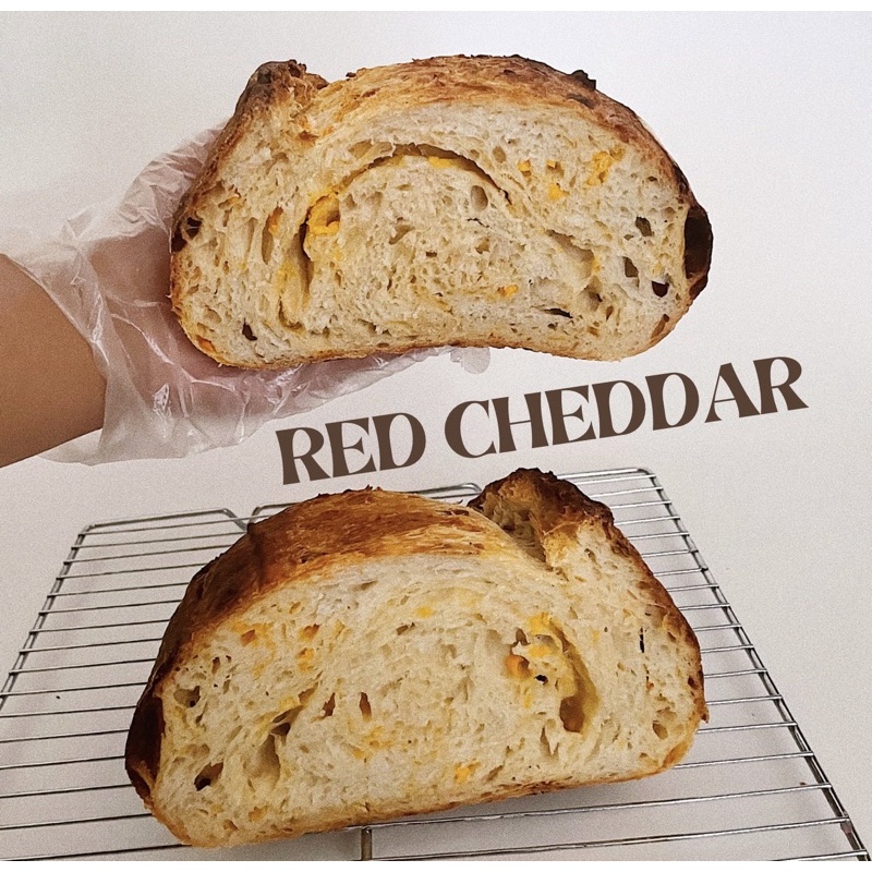 

Red Cheddar Cheese Roti Sourdough Bread