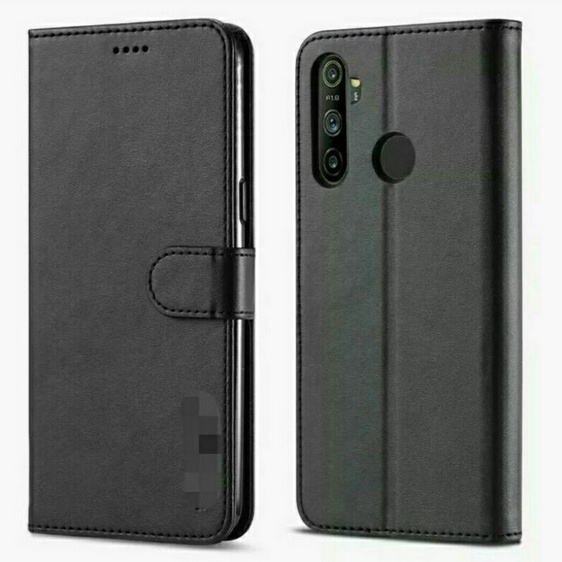 Realme 5 Pro Case Flip Cover Case Leather Wallet Sarung Realme 5 Pro