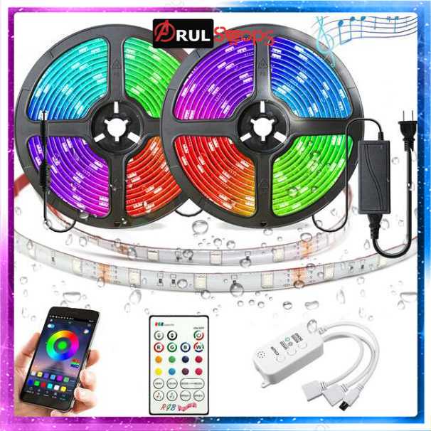 GOOLOOK Lampu LED Strip Disco Music Mode RGB 10M Controller+Remote GL3