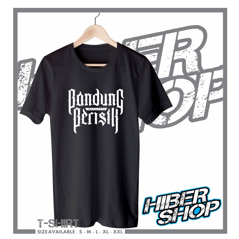 BAJU KAOS BAND BANDUNG BERISIK FESTIVAL MUSIK - HIBER SHOP