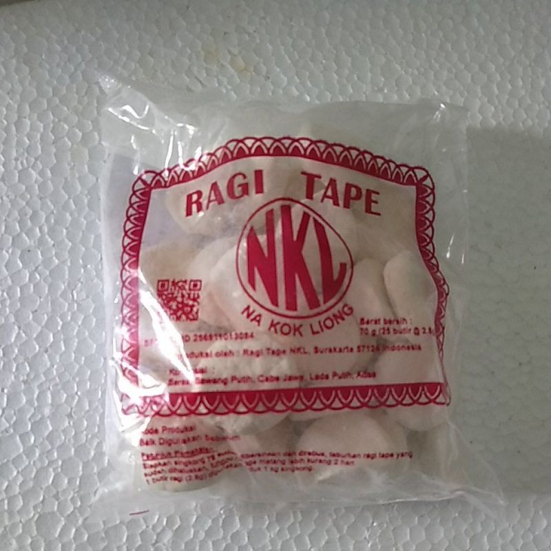 

Ragi Tape NKL 70gram