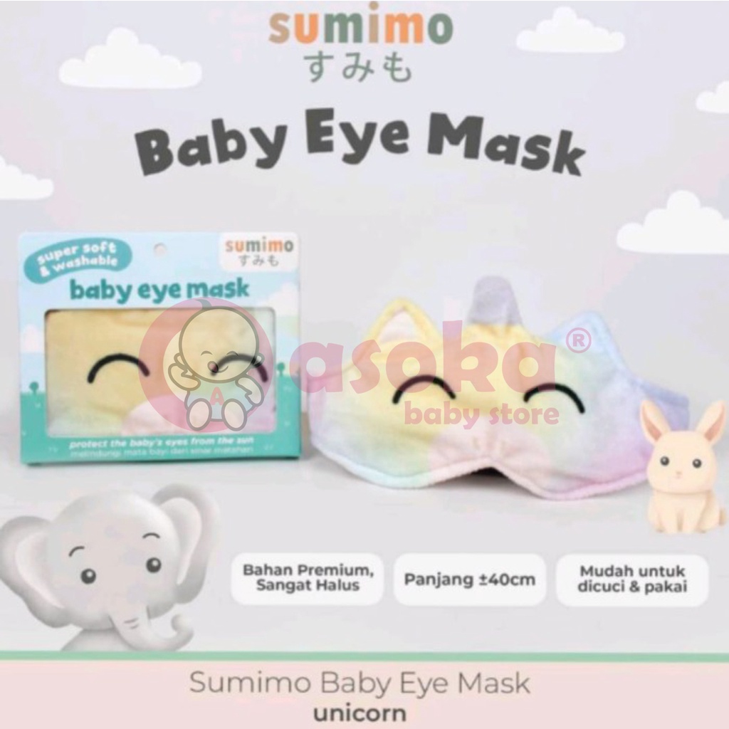 Sumimo Baby Eye Mask / Pelindung Mata Bayi ASOKA