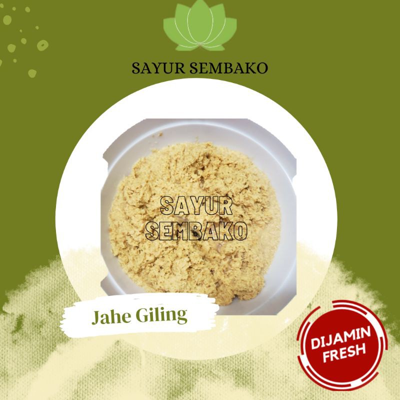 

Jahe Giling Murni Asli 1/2kg