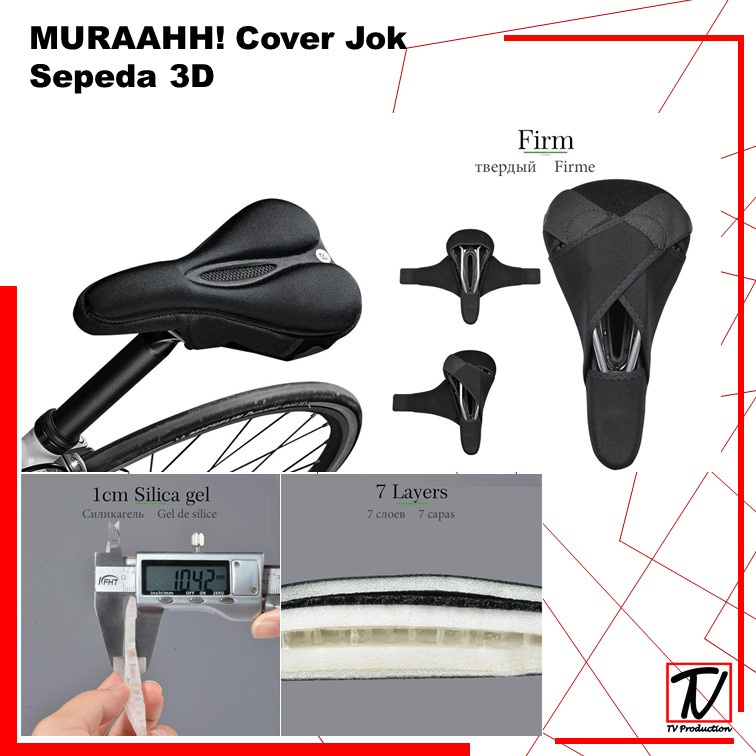 MURAAHH! Cover Jok Sepeda 3D