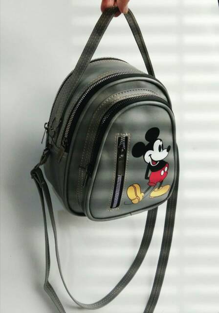 Tas mewah wanita/cahanel GG Import relpick bisa ransel Tas Mini mikey mouse LV