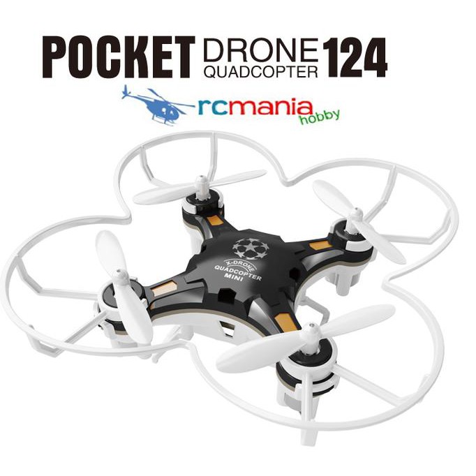 PART FQ-777-124 Pocket Drone 4CH 6Axis Gyro Quadcopter -DRONE_ZONE