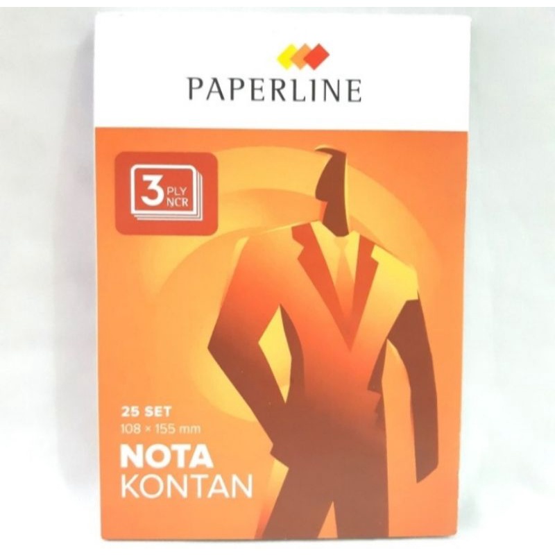 

BUKU NOTA/NOTA NCR 3 PLY KECIL MERK PAPERLINE