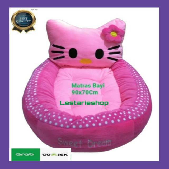 Matras bayi/tempat tidur anak/alas tidur anak/matras boneka hello kitty