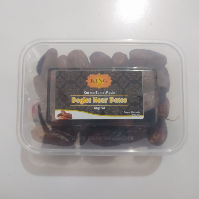 

KURMA TUNIS MADU KURMA ALGERIA DATES DEGLET NOUR 500 GRAM - TANPA TANGKAI