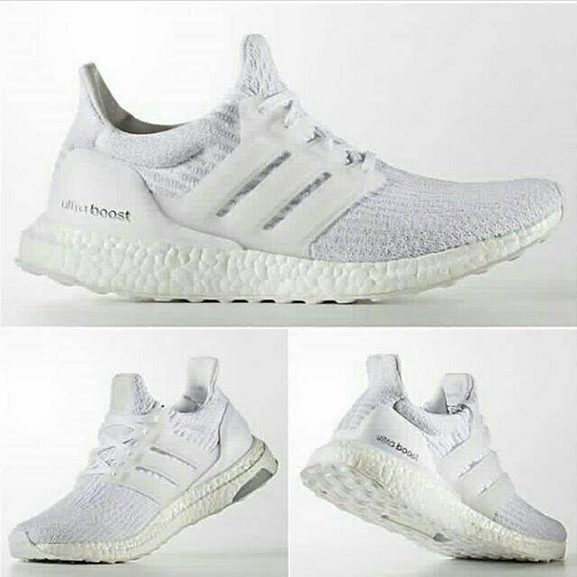 ADIDAS ULTRA BOOST TRIPLE WHITE 3.0