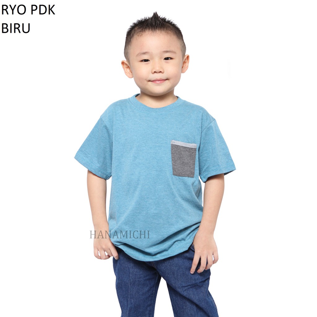 Hanamichi RYOPDK Kaos Anak Lengan Pendek