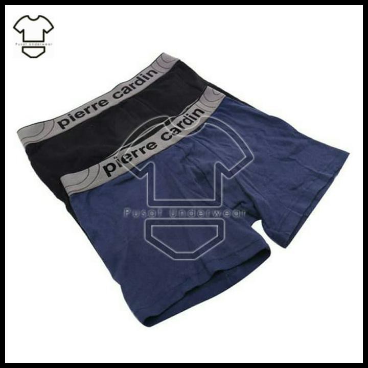 BEST SELLER CELANA DALAM BOXER PRIA PIERRE CARDIN 252 ISI 2|CELANA BOXER PANJANG