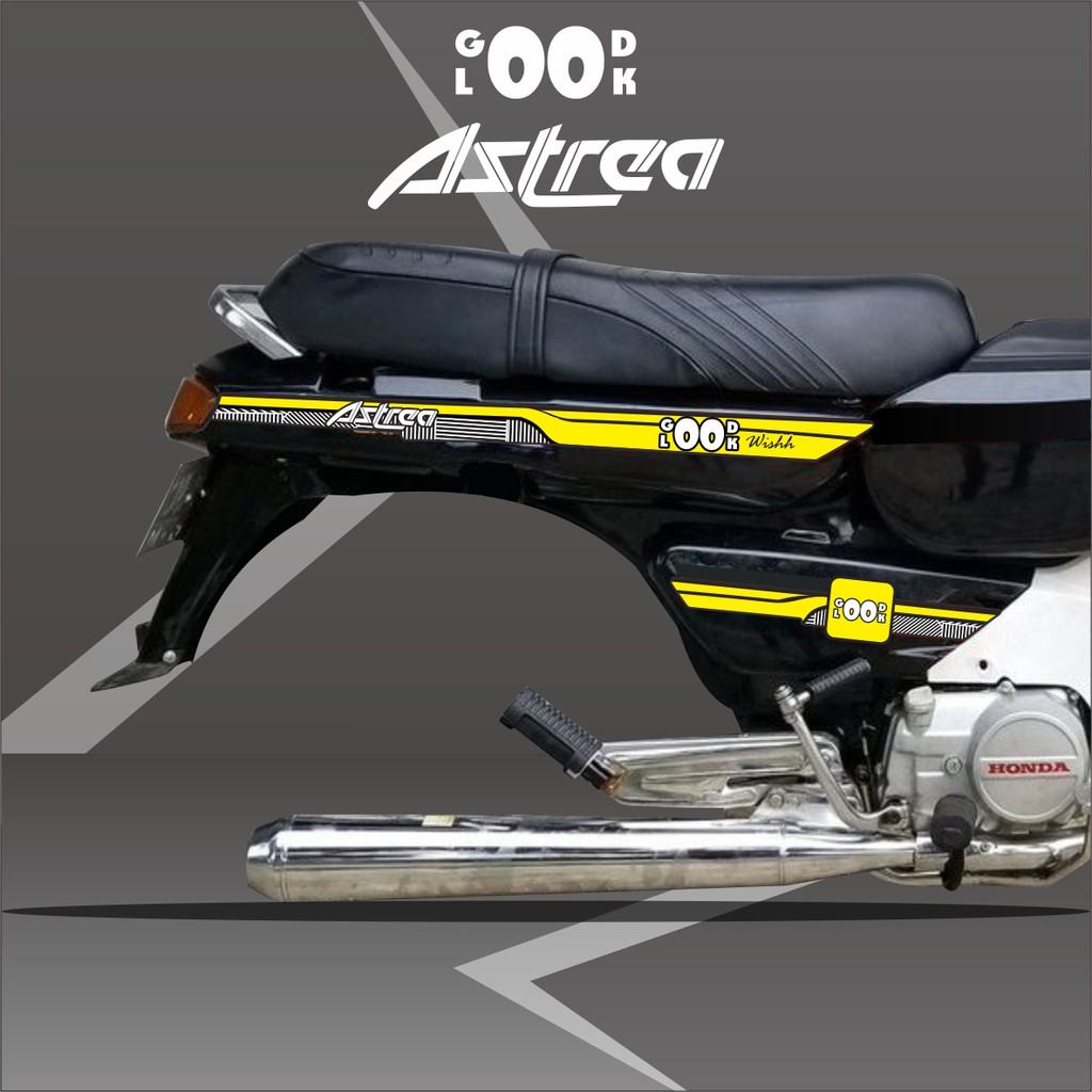 STRIPING STIKER LIS CUB JEPANG HONDA ASTREA GRAND GOODLOOK LIMITED