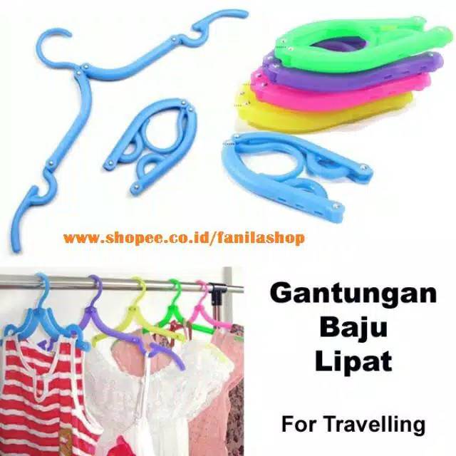 Hanger Lipat - Gantungan Baju lipat