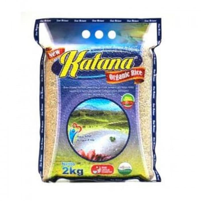 

FREE ONGKIR KATANA ORGANIC RICE Brown Rice 2kg Diskon