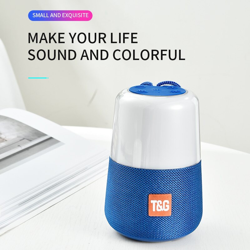 Speaker Bluetooth LED TG-168 Portable  Super Bass
