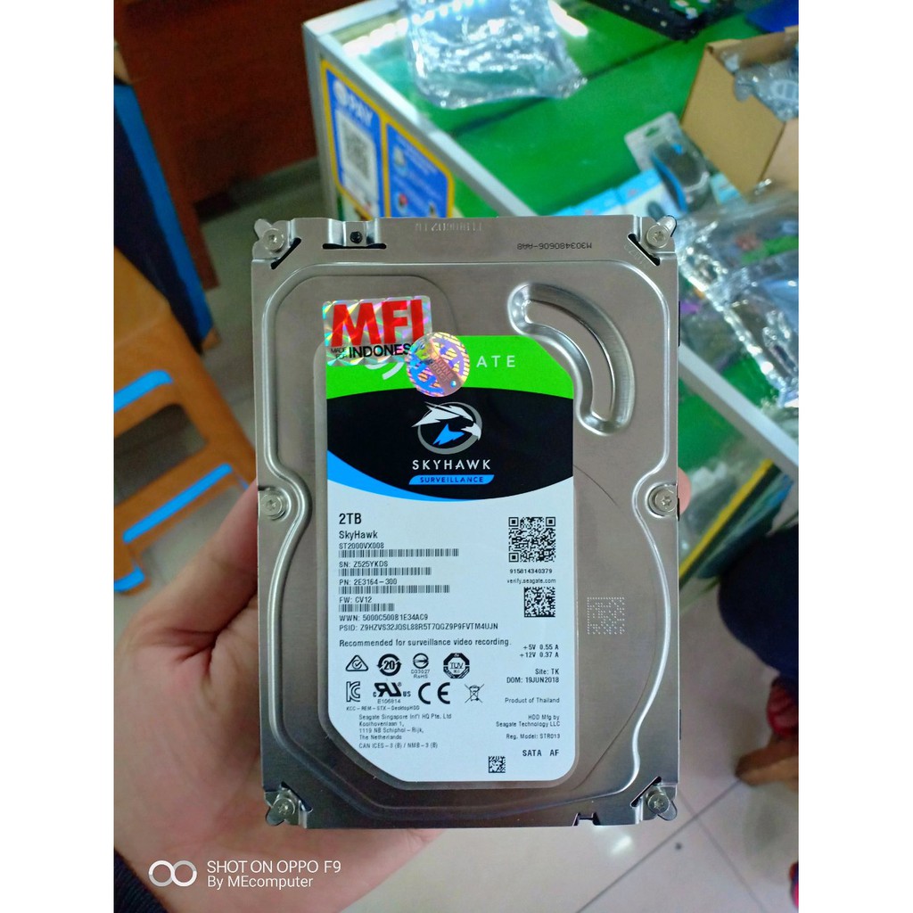 Seagate Skyhawk Surveilance 2Tb Likenew Limited