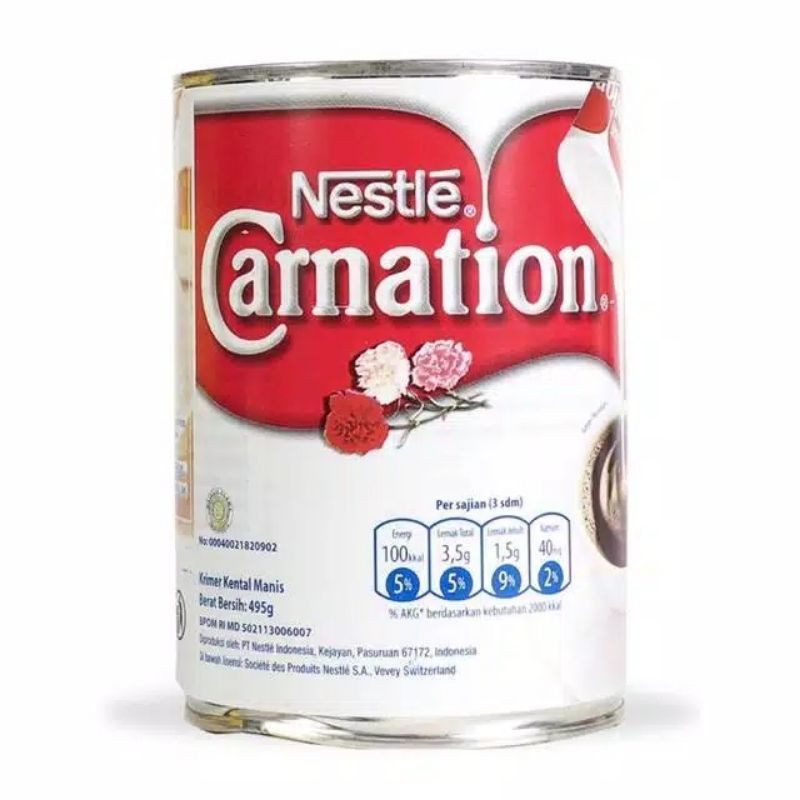 

Susu Kental Manis Carnation 495 Gram (Besar)