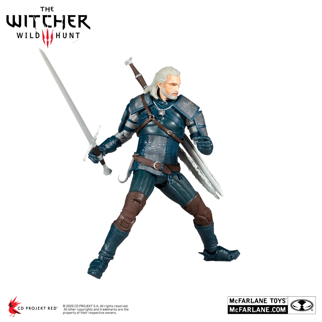 Figure The Witcher 3 Wild Hunt Geralt Of Rivia Viper Armor Teal Dye