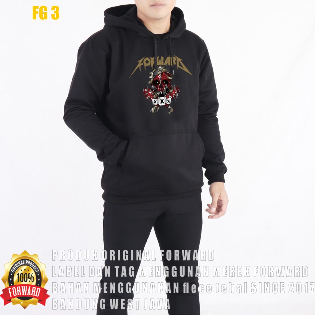 Sweater Pria Japanese Sweater Hoodie Fleece Jumper Switer Model Jepang Terbaru FORWARD SYSTEM Lanzclothing FG3