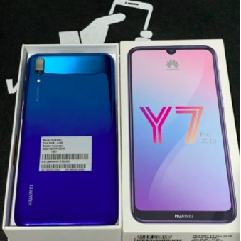 Huawei Y7 Pro 4/64 GB Ex Huawei Resmi Indonesia Second Bekas Seken Ex Pemakaian Good Condition