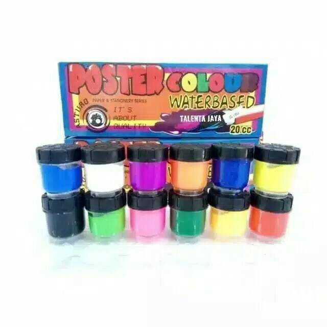 

Cat Poster Colour Waterbased 12 Color 20cc