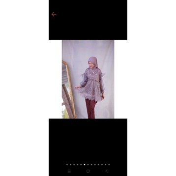 [ Jual Rugi] NEW Jaleela Aurora Top Mauve