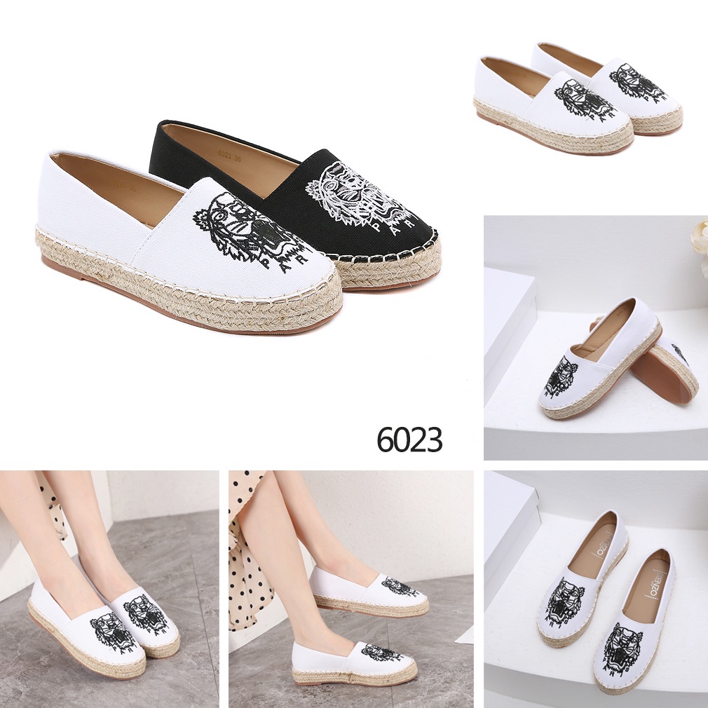 KT Embroidered Espadrilles #6023 C12231 778-23