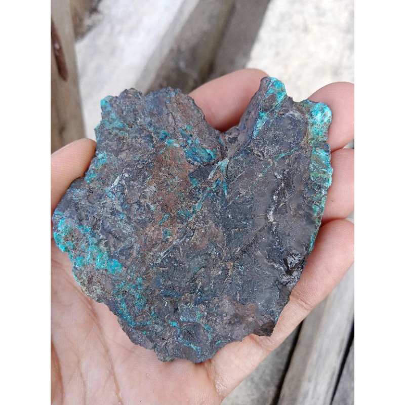 Rough Bacan Doko ( Bahan Batu Akik Natural Ternate - bukan giok opal kalimaya pirus lumut lavender )