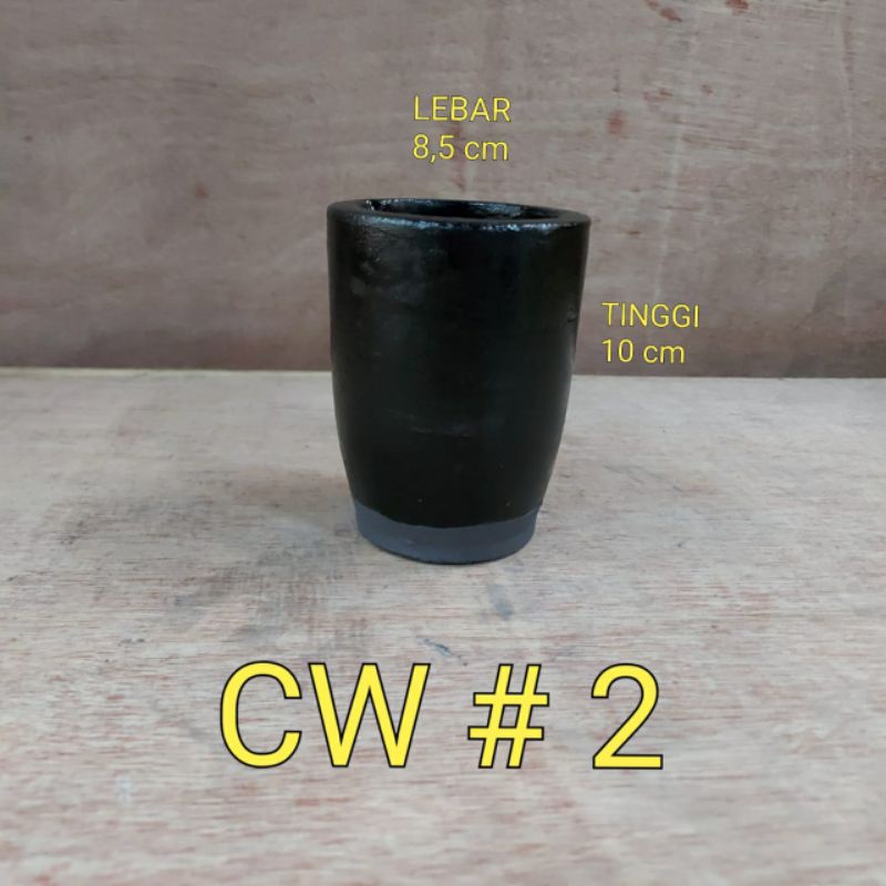 Crucible grafid kowi untuk lebur emas tembaga kuningan ukuran 2kg